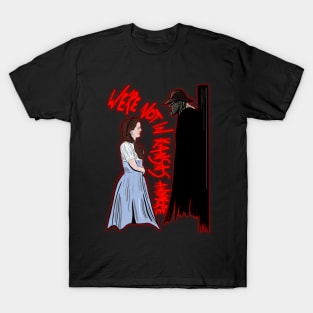 Wizard Of Oz Jeepers Creepers Horror Movie Mashup T-Shirt